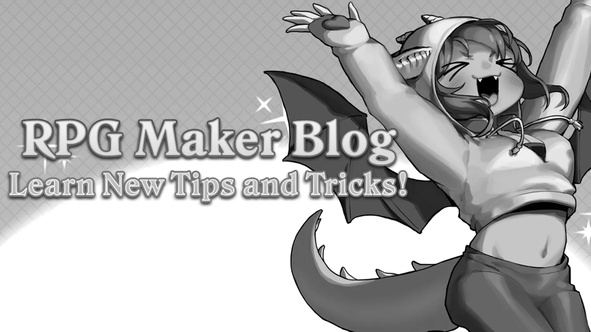 El blog de RPG Maker en blanco y negro