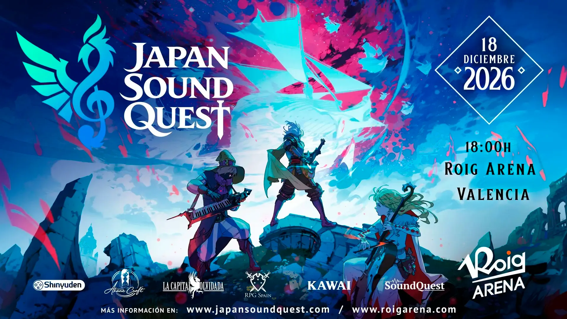 Cartel promocional de Japan Sound Quest