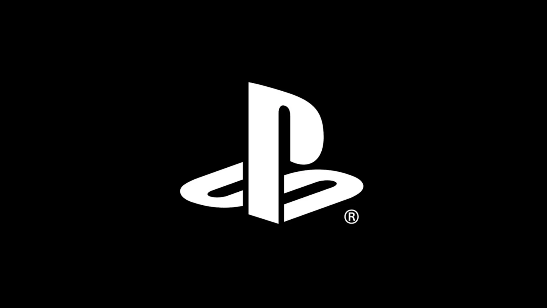 Logo de PlayStation en fondo negro