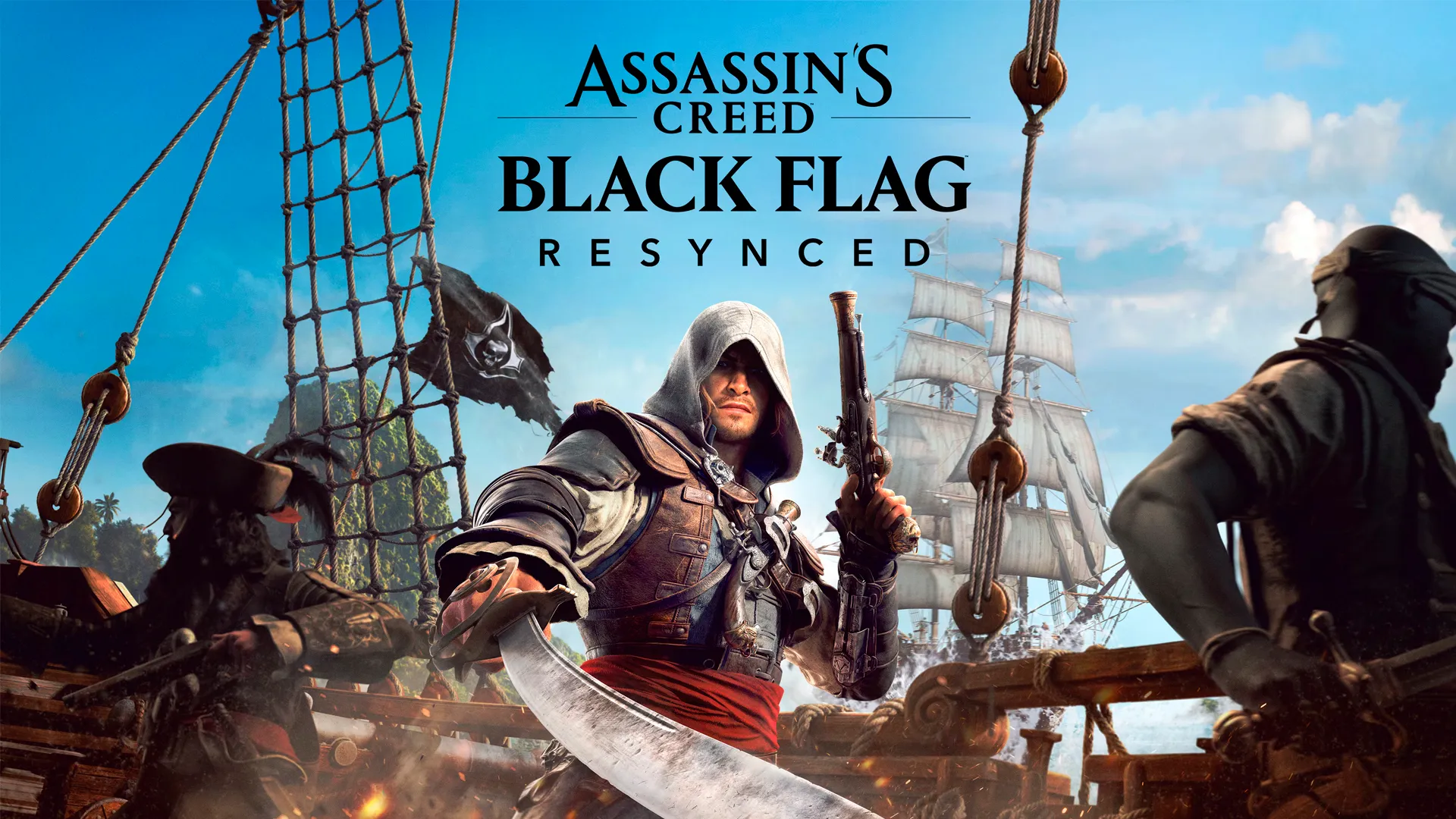 Portada de Assassin's Creed Black Flag Resynced