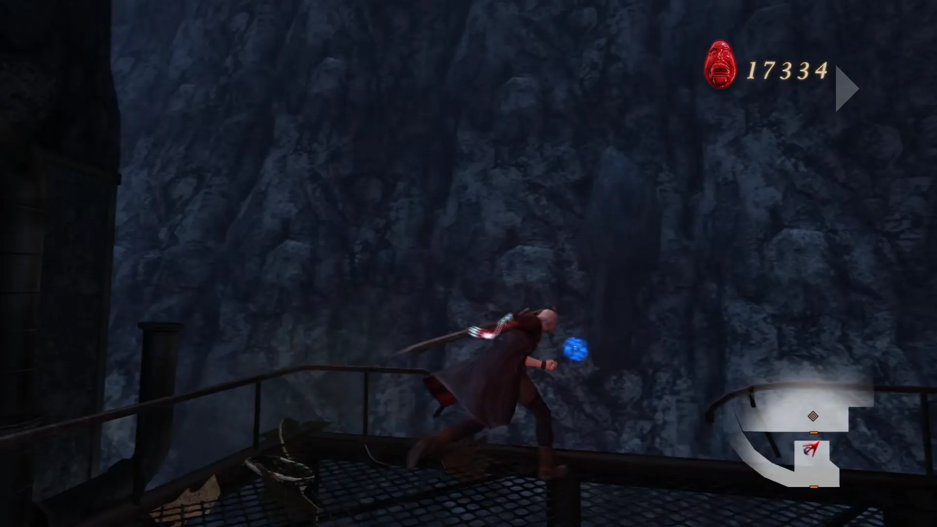 Sitio con cámara problemática en Devil May Cry 4 desde el otro ángulo