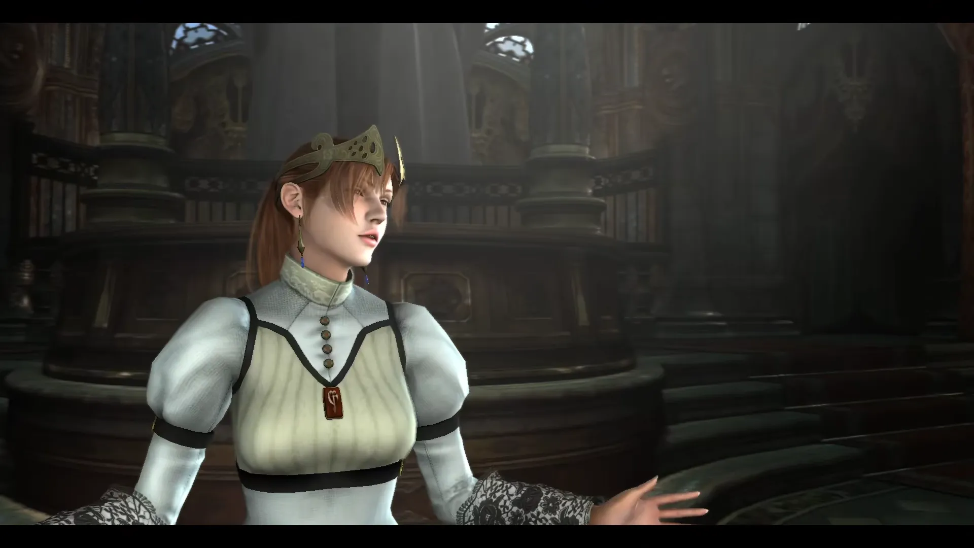 Kyrie al inicio de Devil May Cry 4