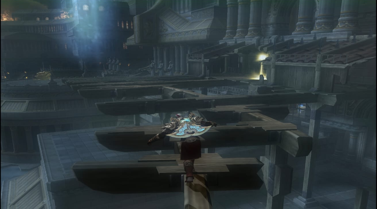 Kratos en unas vigas