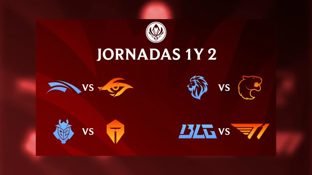 Imagen de portada para la Jornada 2 del MSI de 2026