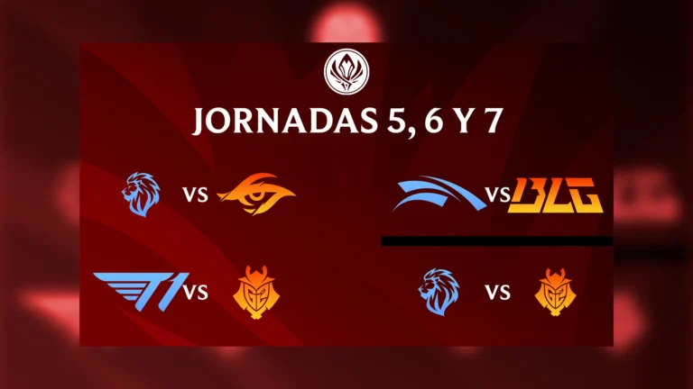 MSI 2026 : Jornadas 5, 6 y 7