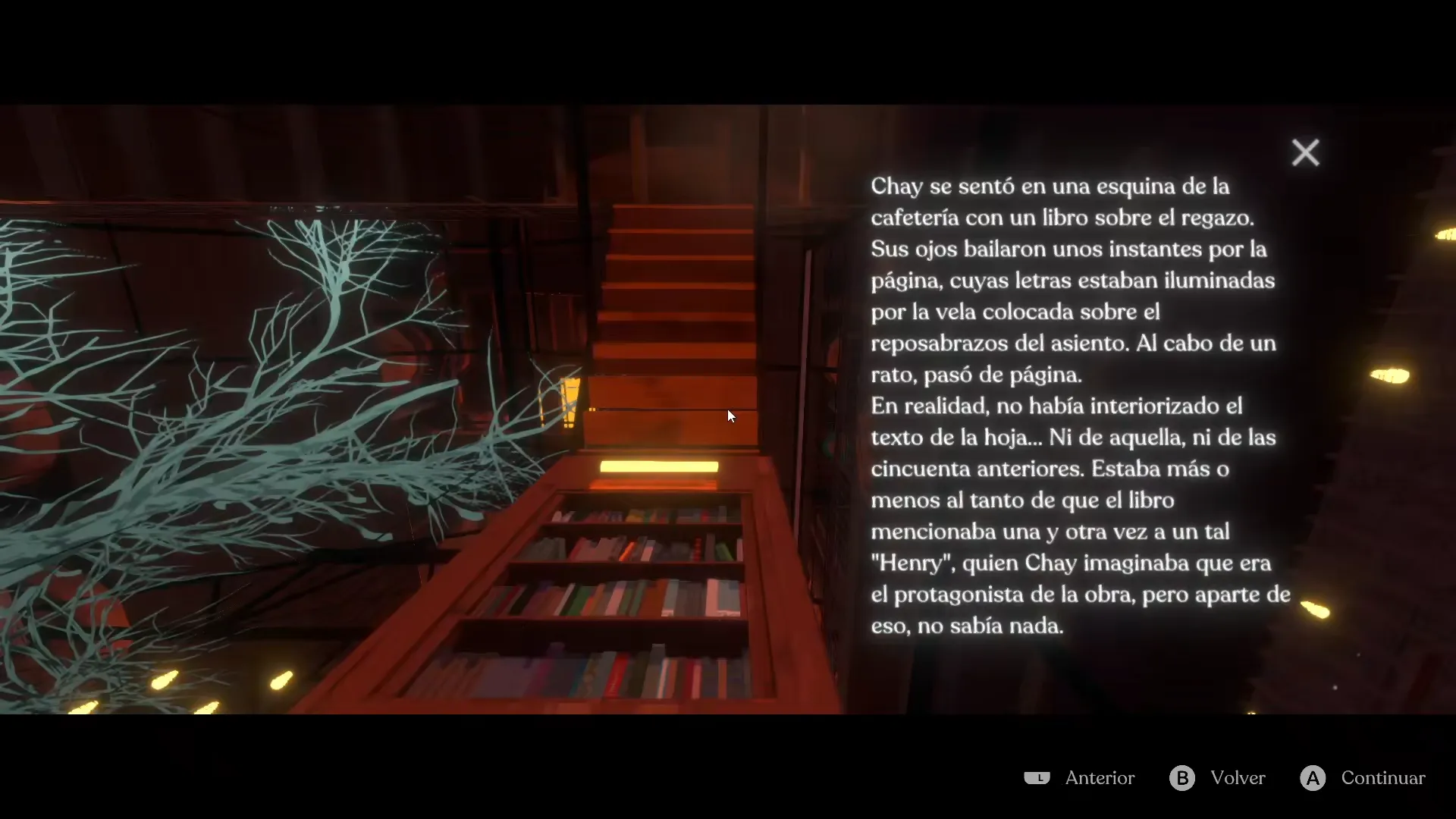 Entreacto de Necrobarista sobre el pasado de Chay