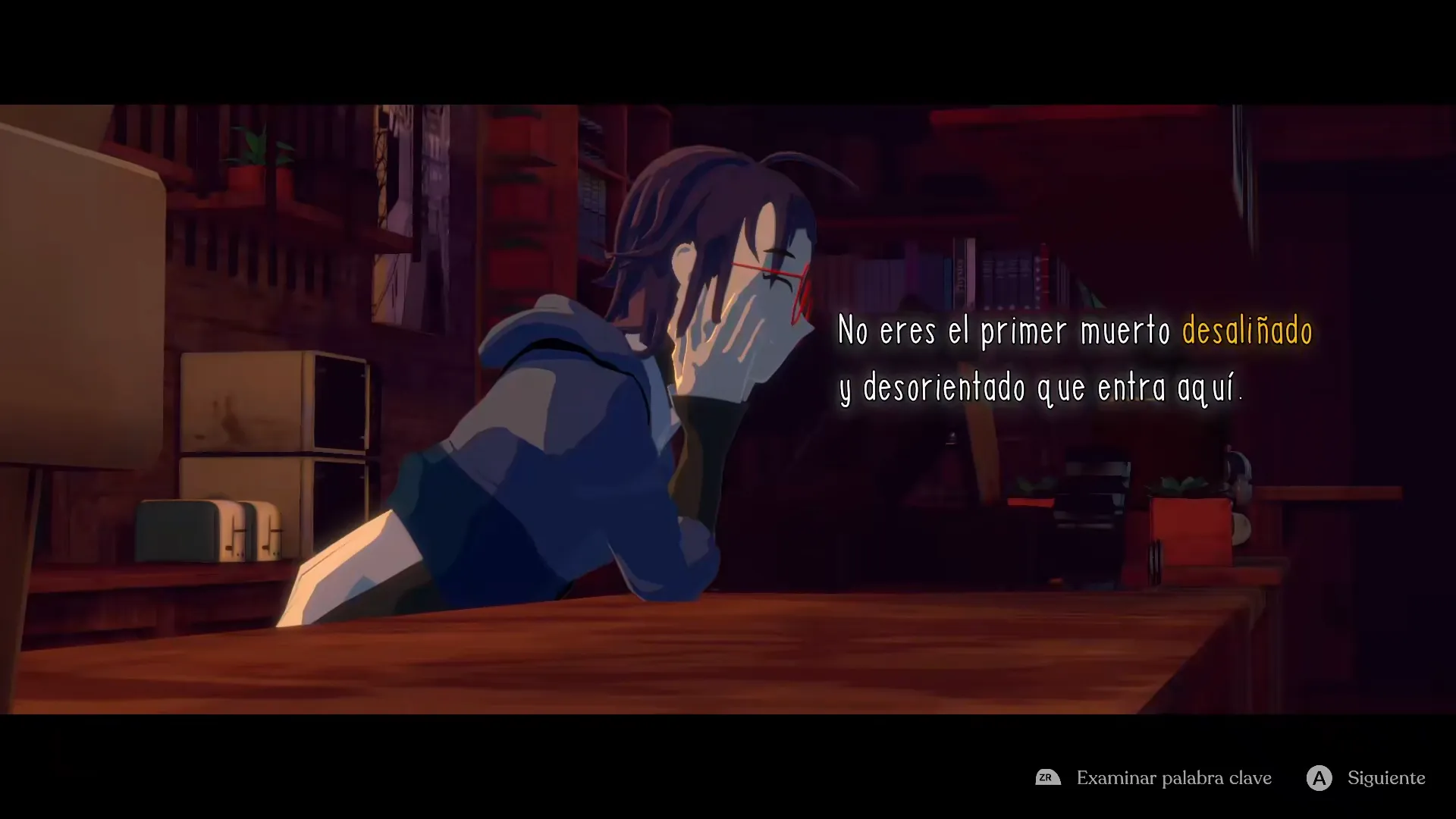 Maddy hablando con Kishin
