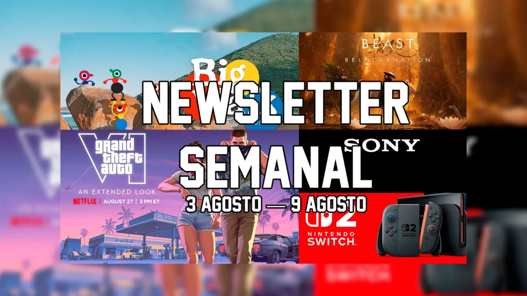 Portada de la newsletter semanal