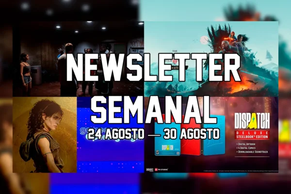 Portada de la newsletter semanal de TAOGames la semana del 24 al 30 de agosto
