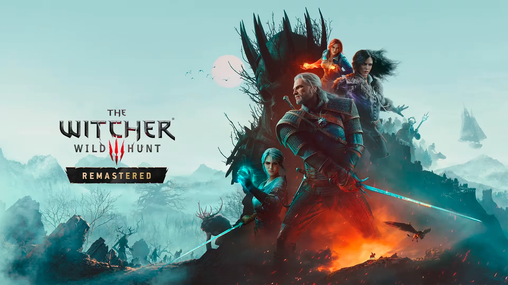Portada de The Witcher 3 Remastered