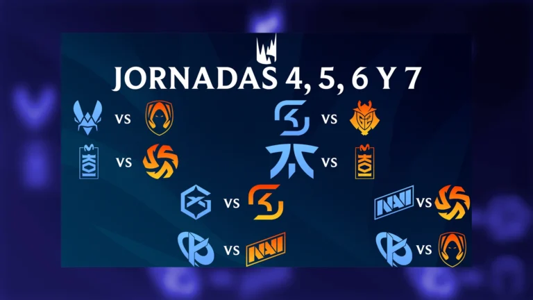LEC Verano 2026: Jornadas 4, 5, 6, y 7