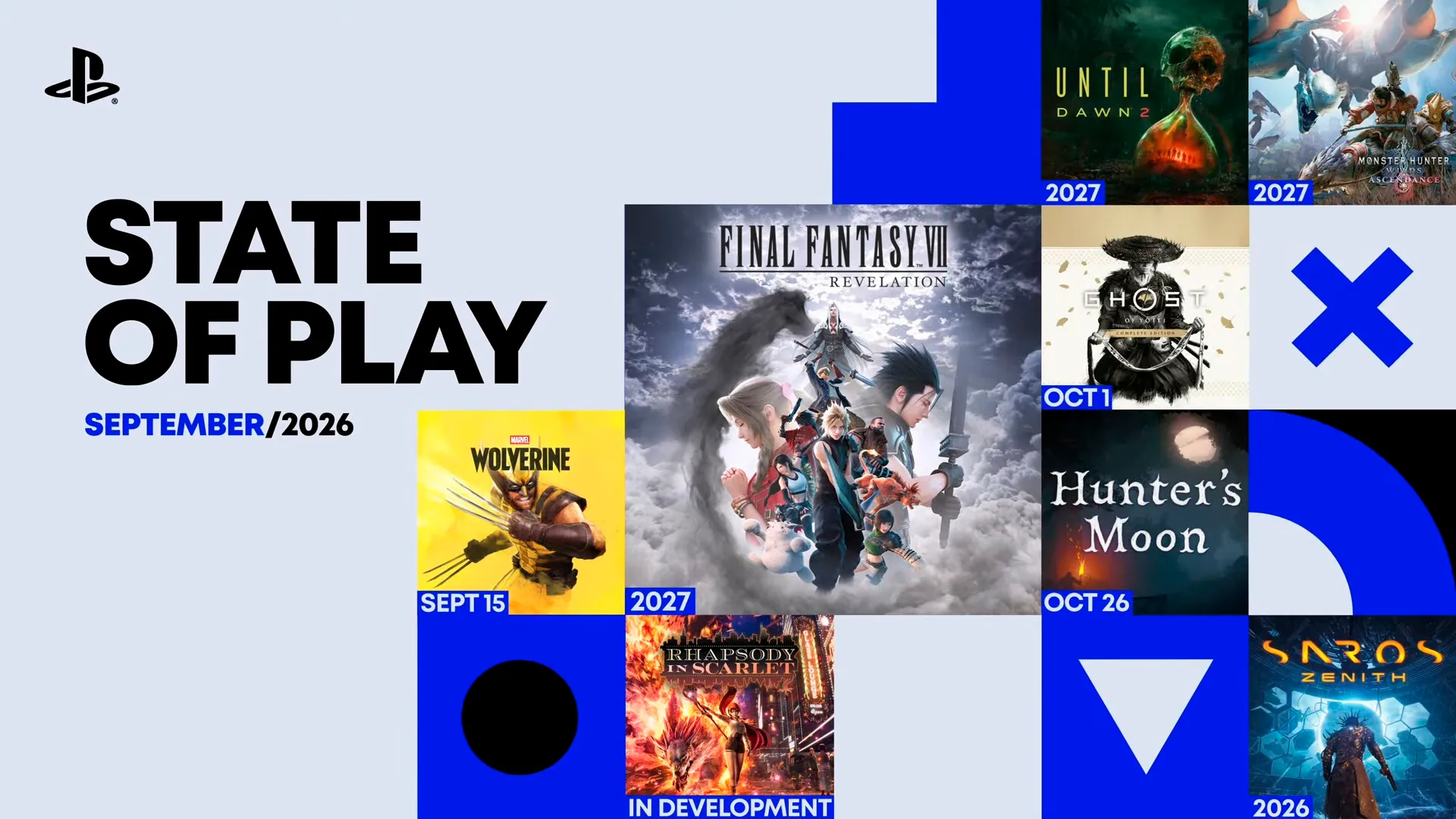 Portada del State of Play de PlayStation de septiembre