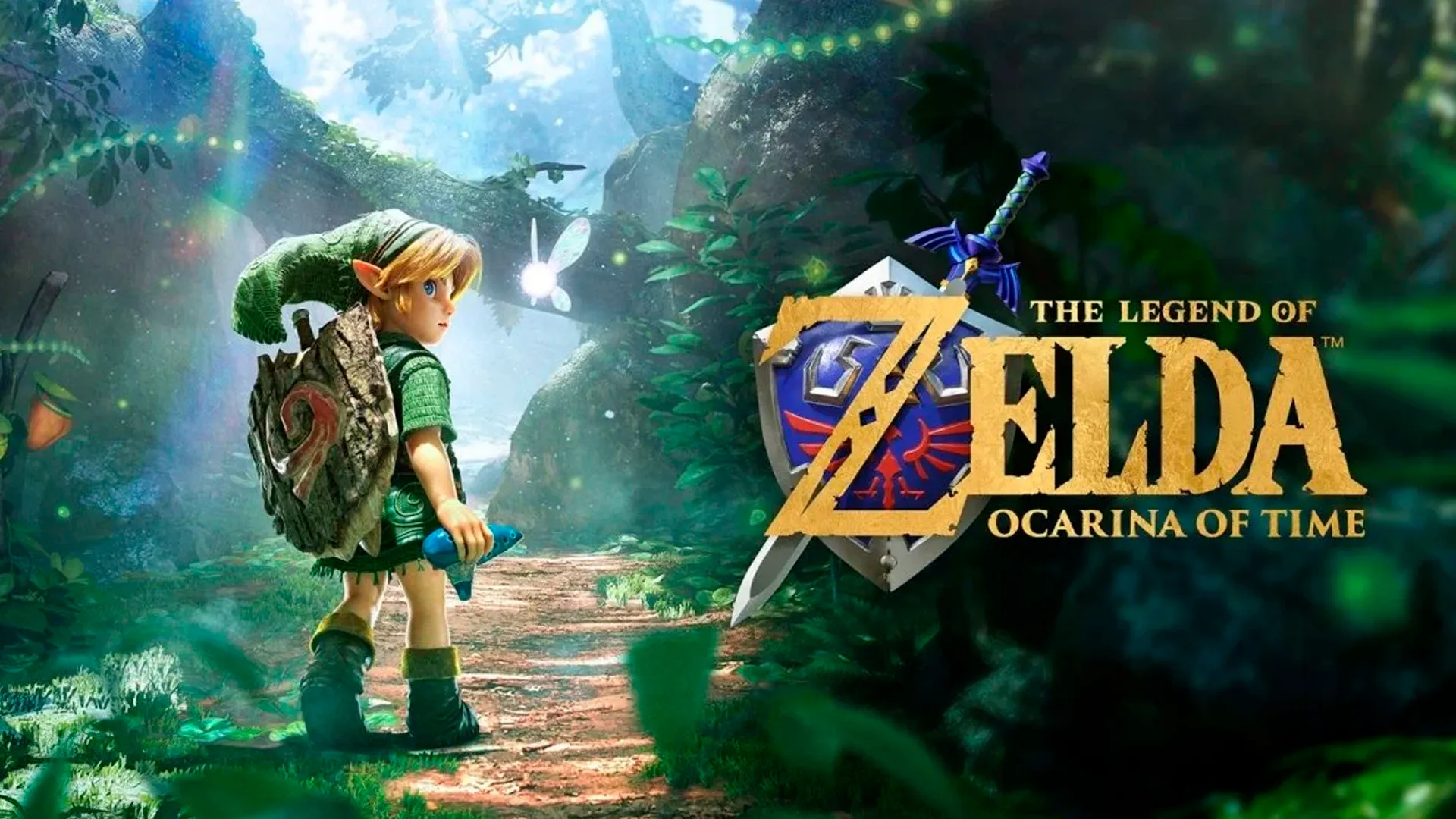 Portada de The Legend of Zelda: Ocarina of Time remake