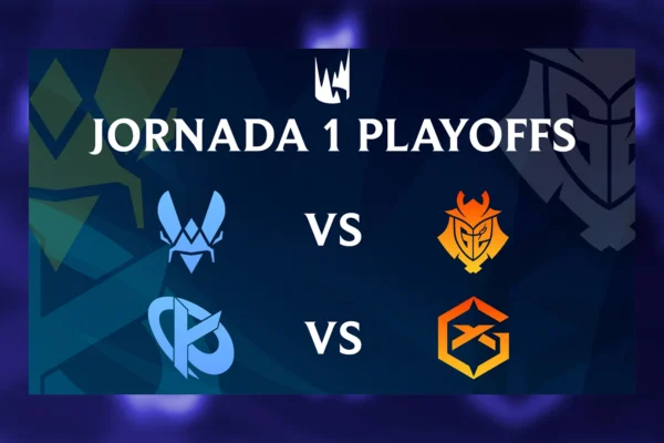 Imagen de portada para la Jornada 1 de los Playoffs de la LEC de verano de 2026