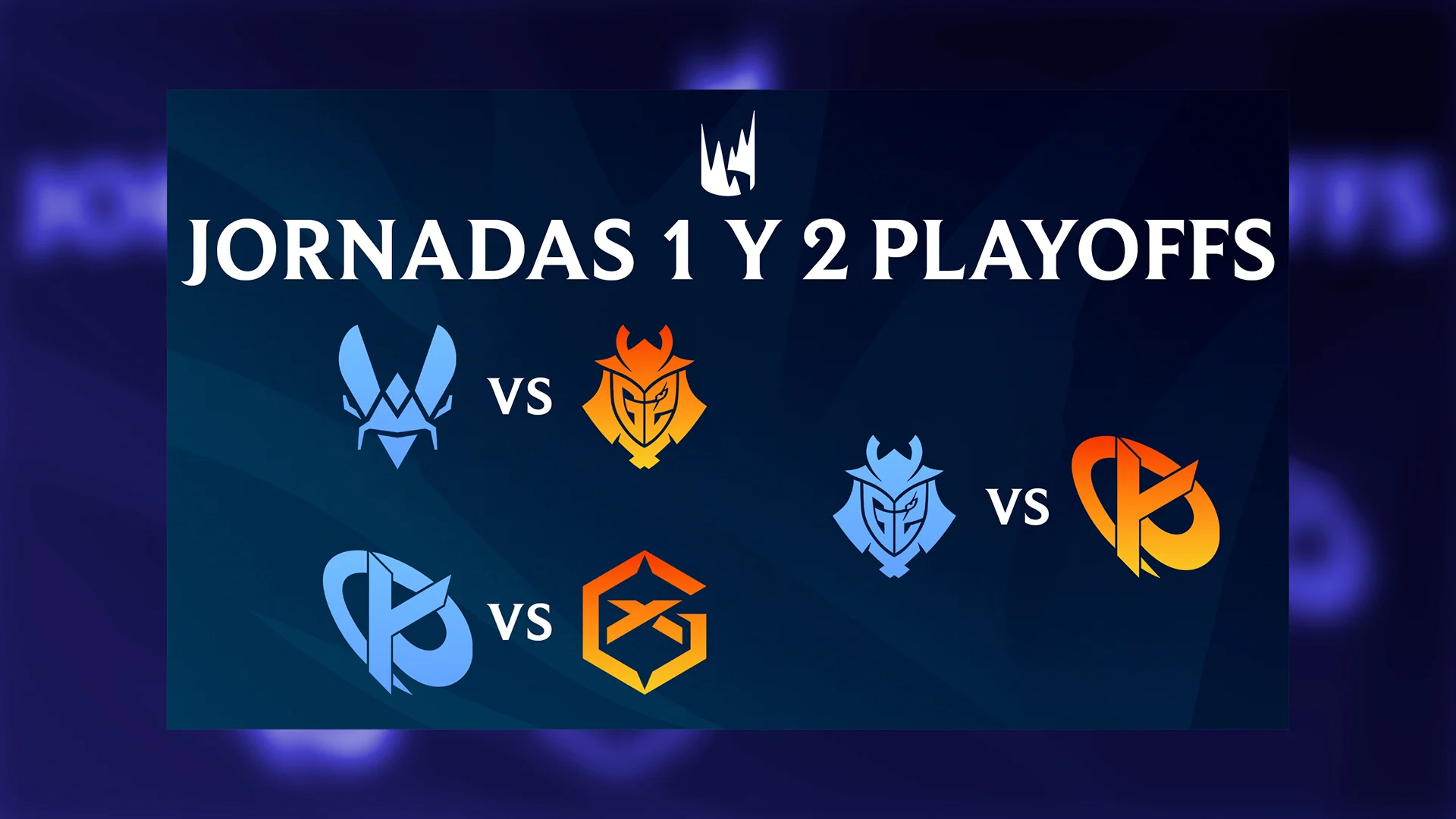Imagen de portada para la Jornada 2 de los Playoffs de la LEC de verano de 2026