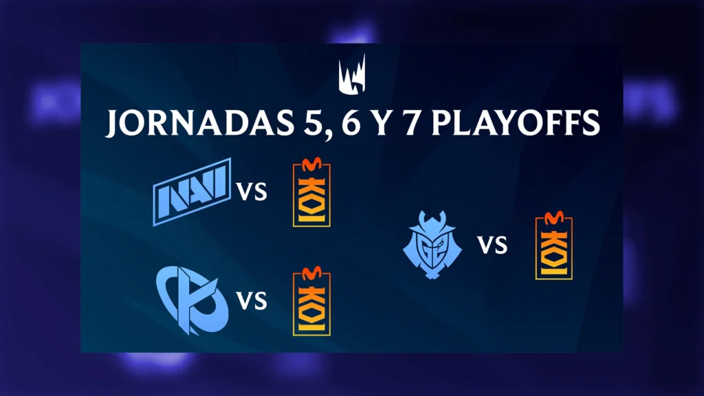 Imagen de portada para la Jornada 7 de los Playoffs de la LEC de verano de 2026