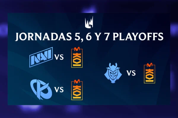 Imagen de portada para la Jornada 7 de los Playoffs de la LEC de verano de 2026