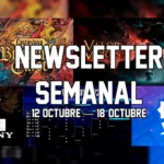 Portada de la newsletter semanal de TAOGames del 12 al 18 de octubre