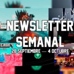 Portada de la newsletter semanal de TAOGames del 28 de septiembre al 4 de octubre