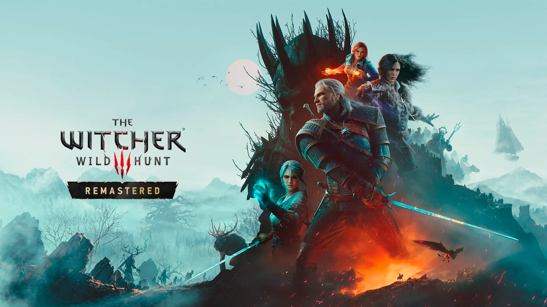 Portada de The Witcher 3 Remastered