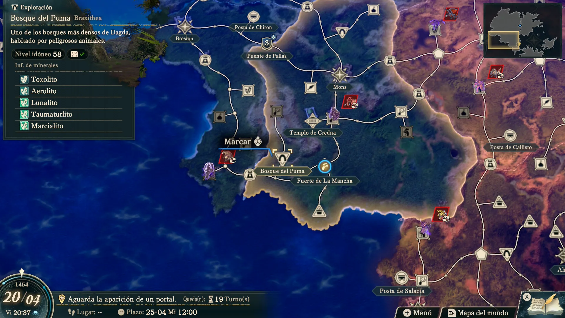 Bosque del Puma, Fire Emblem: Fortune's Weave
