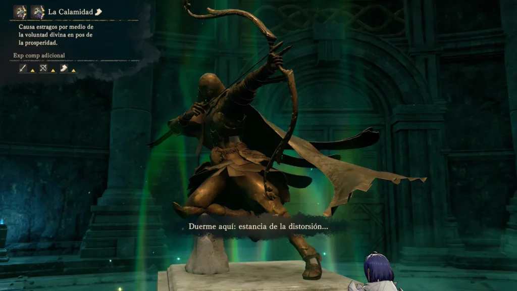 Estatua de la clase divina La Calamidad