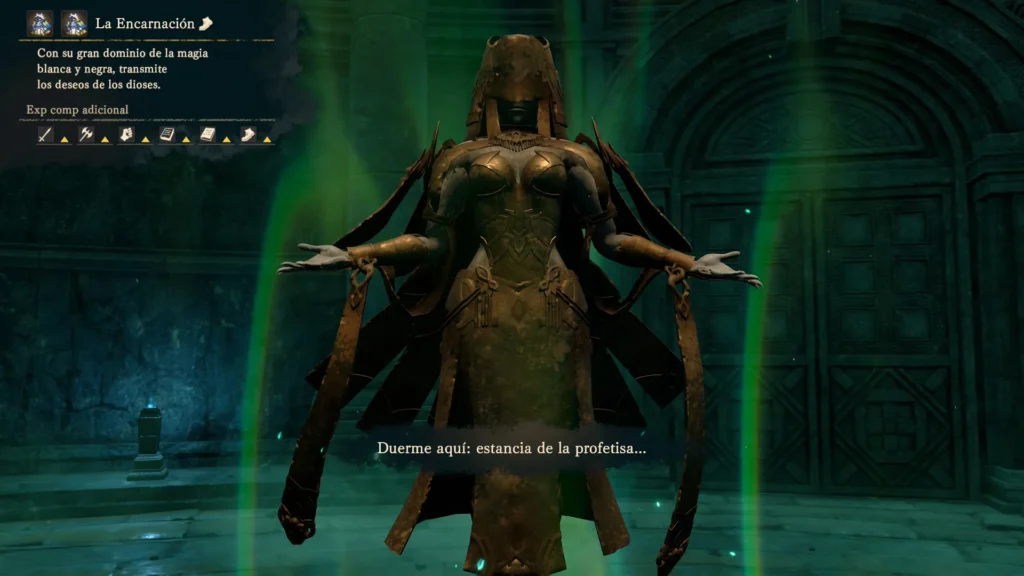 Estatua de la clase divina La Encarnación