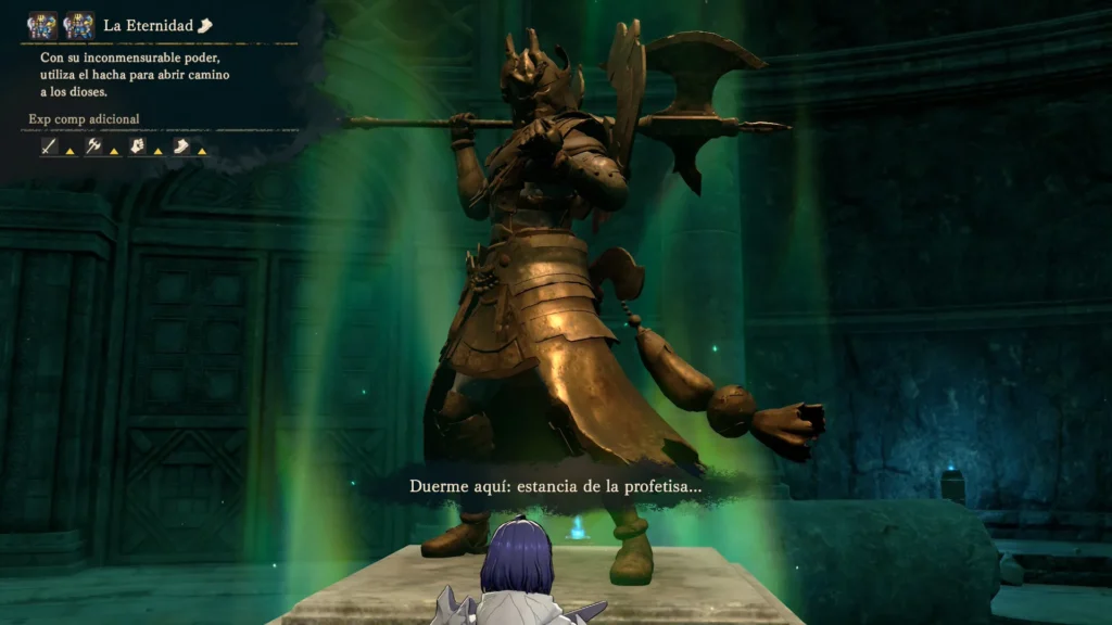 Estatua de la clase divina La Eternidad